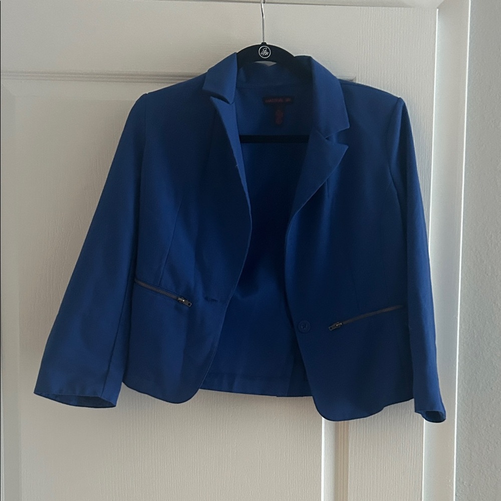 Material Girl Royal Blue Blazer